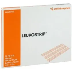Leukostrip Wundnahtstreifen 6,4 x 76 mm