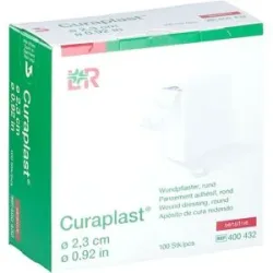 Curaplast Strips Sensitiv rund 2,3cm