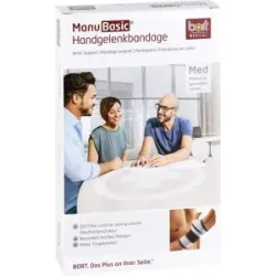 Bort Manubasic Bandage links small silber