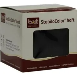 Bort Stabilocolor haft Binde 6cm schwarz