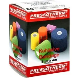 Pressotherm Kohäsive Bandage 8cmx4m schwarz