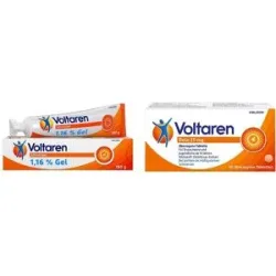 Voltaren Schmerzgel 11,6 mg/g 180g + Voltaren Dolo 25mg 20Stück