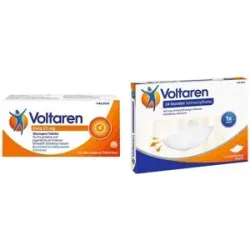 Voltaren Dolo 25mg 20Stück + Voltaren Schmerzpflaster 5Stück