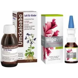 Umckaloabo Saft Für Kinder & Algovir Kinder Erkältungsspray