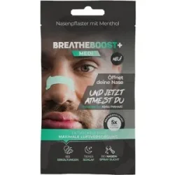 Breatheboost+ Medi Nasenpflaster mit Menthol Probeset