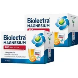 Biolectra Magnesium 400 mg Ultra Trinkgranulat Orange