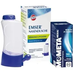 Emser Nasendusche + MometaHexal Heuschnupfenspray
