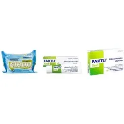 Faktu Lind Salbe + Zäpfchen + Tücher Paket