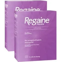 Regaine Frauen Lösung mit Minoxidil bei erblichem Haarausfall