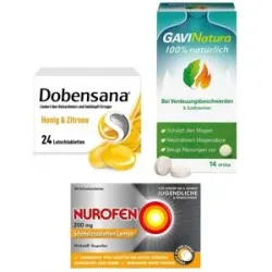 DOBENSANA + NUROFEN Schmelztabletten + GAVINATURA