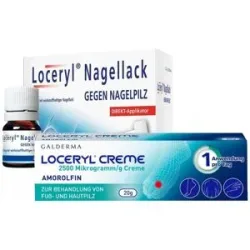 Loceryl gegen Nagelpilz + Loceryl Creme