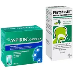Erkältungs-Set: Aspirin Complex + Phytohustill Hustenreizstiller