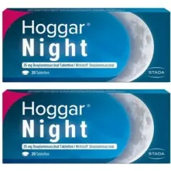 Hoggar® Night 25 mg Doxylamin Tabletten