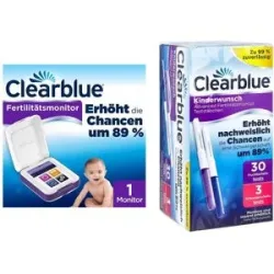 Clearblue Advanced Fertilitätsmonitor 1 stk + Clearblue Fertilit