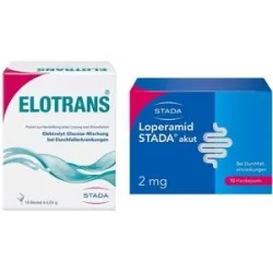 Elotrans Elektrolyte Pulver + Loperamid Stada akut 2mg