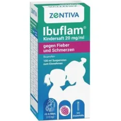Ibuflam® Kindersaft 20 mg/ml gegen Fieber & Schmerzen mit Ibupro