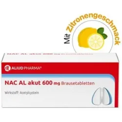 AL Aliud Pharma NAC AL akut 600 mg Brausetabletten bei Husten (Schleimlöser)