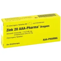 Zink 20 Aaa-pharma Dragees
