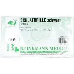 Brinkmann Schlafbrille schwarz
