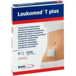 Leukomed transparent plus sterile Pflaster 8x10 cm