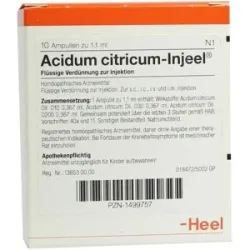 Acidum Citricum Injeel Ampullen