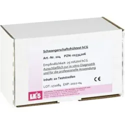 Schwangerschaftsfrühtest Urin Hcg Teststreifen