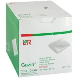 Gazin Mullkompresse 8fach 10x10cm steril