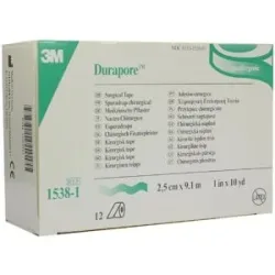 Durapore Silkpflaster 2,5 cmx9,1 m Rolle