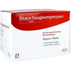 Saugkompressen steril 10x10cm Draco