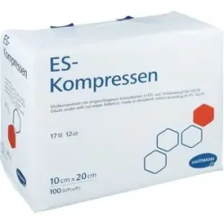 Es-kompressen unsteril 10x20 cm 12fach