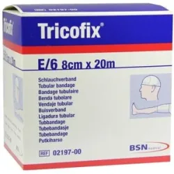 Tricofix Schlauchverband Größe e 8 cmx20 m