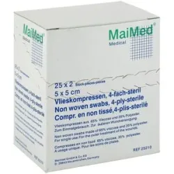 Vlieskompressen 5x5 cm steril