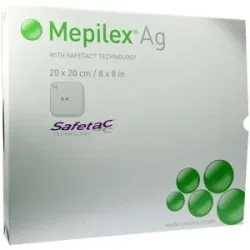 Mepilex Ag Verband 20x20cm steril