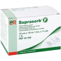 Suprasorb F Folien Wundverband 10cmx10m gerollt unsteril