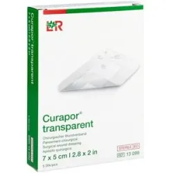 Curapor Wundverband transparent 5x7 cm steril