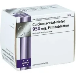 Calciumacetat Nefro 950 mg Filmtabletten