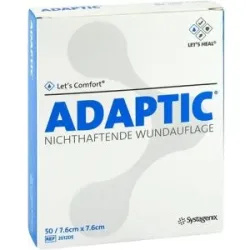 Adaptic 7,6x7,6cm feuchte Wundauflage