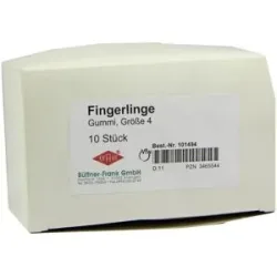 Fingerling Gummi Größe 4 transparent