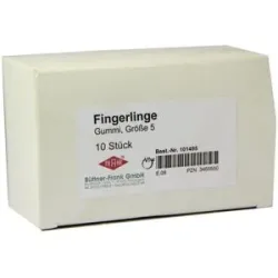 Fingerling Gummi Größe 5 transparent
