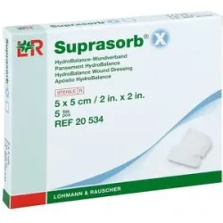Suprasorb X Hydrobalance Wundverband 5x5cm