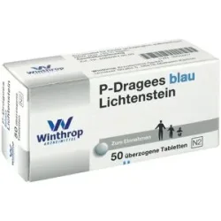 P Dragees blau