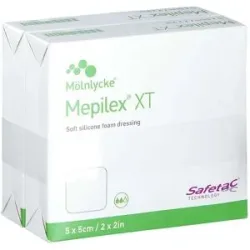 Mepilex Xt 5x5 cm Schaumverband