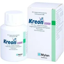 Kreon 35.000 Ph.eur.lipase Einheiten msr.Hartkaps.