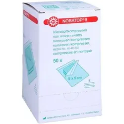 Nobatop 8 Kompressen 5x5 cm steril