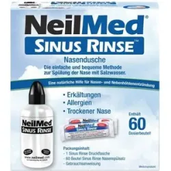 Neilmed® Sinus Rinse Nasendusche + 60 Dosierbeutel Nasenspülsalz