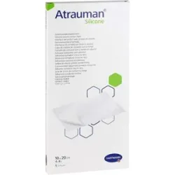 Atrauman Silicone steril 10x20 cm Kompressen