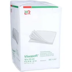 Vliwasoft Vlieskompressen 10x10 cm unsteril 6l.