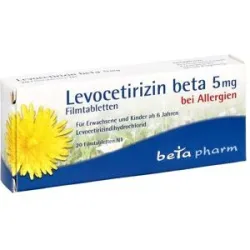 Levocetirizin beta 5 mg Filmtabletten