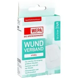 Wepa Wundverband 7,2x5 cm steril