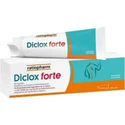 Diclo-ratiopharm Diclox forte - Schmerzgel mit 2 % Diclofenac von ratiopharm